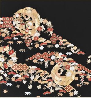 総刺繍の留袖